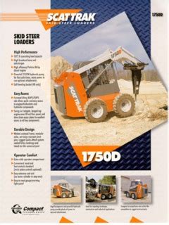 1750d scat trak skid steer|Scat Trak 1750D .